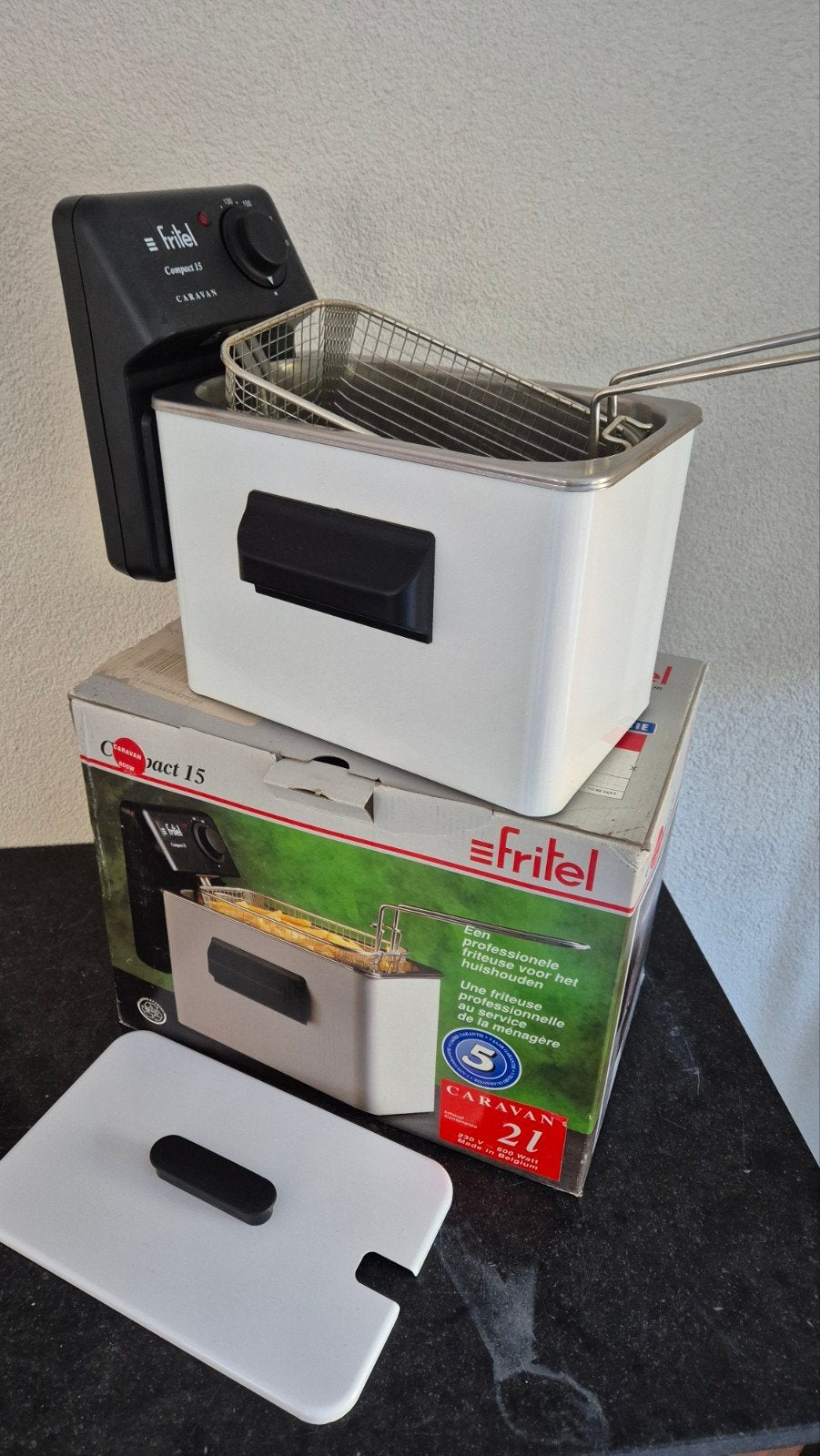 Fritel Compact 15 Caravan Friteuse - 2L, 800W, Ophalen, Zo goed als nieuw