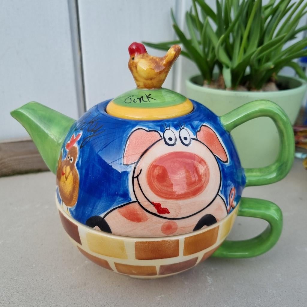 Tea for one setje, Ophalen