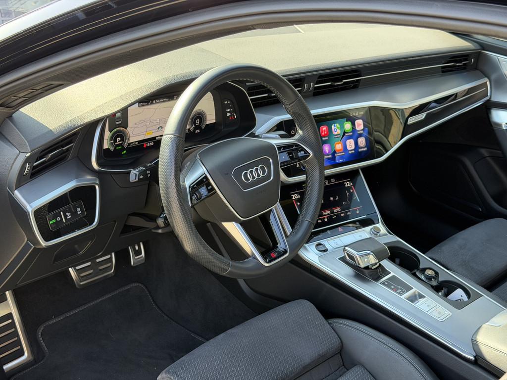Audi A6 Limousine 55 TFSI e quattro Pro Line S Competition |, Auto's, Automaat, Gebruikt, 4 cilinders, Blauw