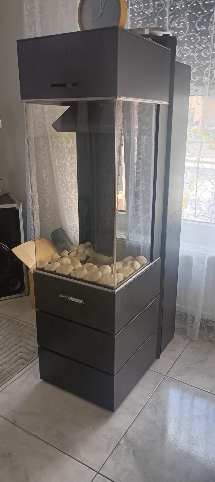 Pelletskachel Thermorossi Bellavistas2 12.4kw met levering, Ophalen of Verzenden, Nieuw, Overige brandstoffen, Pelletkachel