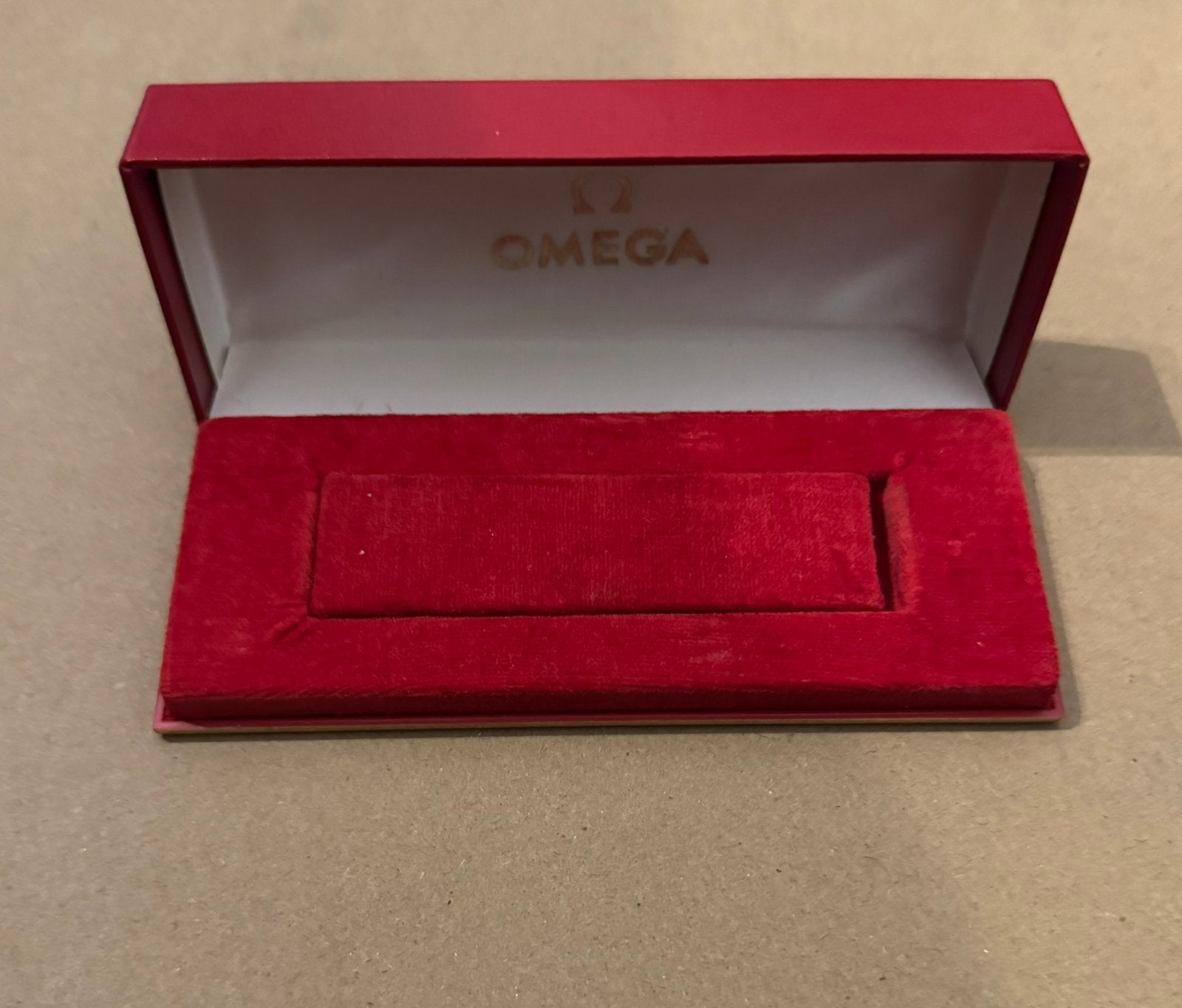 Omega vintage horloge doosje, Verzamelen, Ophalen of Verzenden, Zo goed als nieuw, Balpen, Overige merken