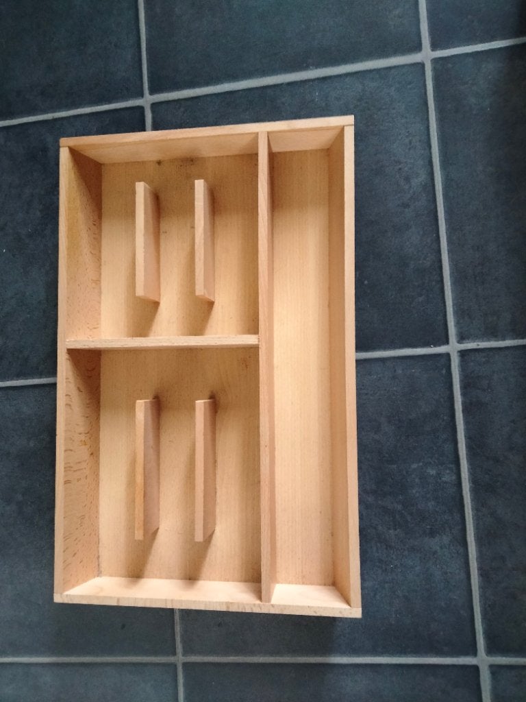 Bestekbak hout, Overige typen, Ophalen, Zo goed als nieuw, Hout