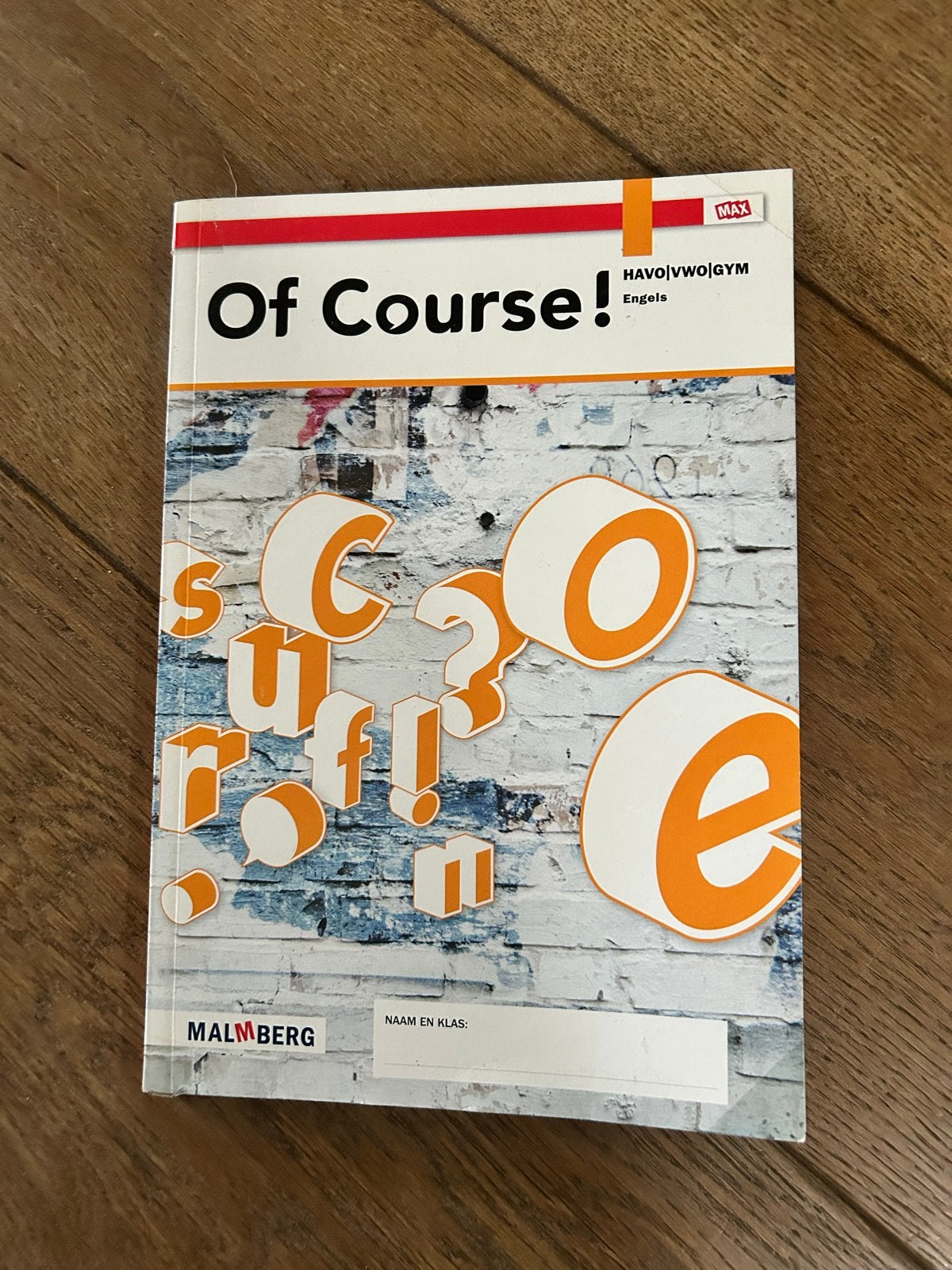 Of Course! Engels HAVO/VWO/GYM - Malmberg, Ophalen of Verzenden, Zo goed als nieuw, HAVO, Engels