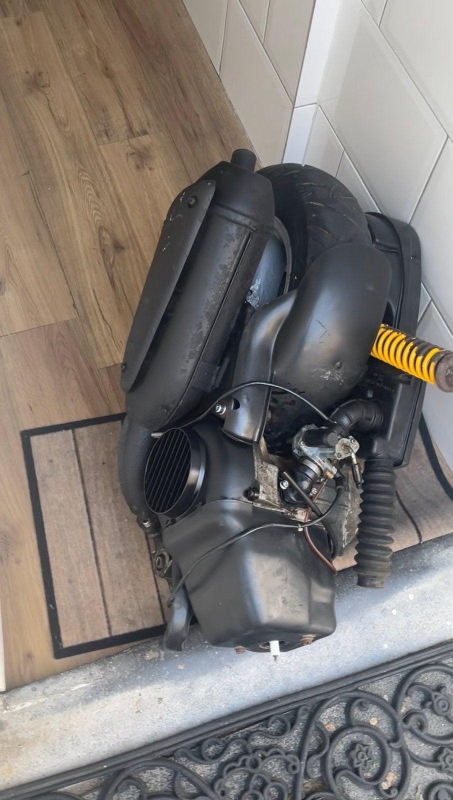 Plug and play 125cc skr, Fietsen en Brommers, Scooters | Piaggio, Ophalen, Zo goed als nieuw, Tweetakt, Overige modellen