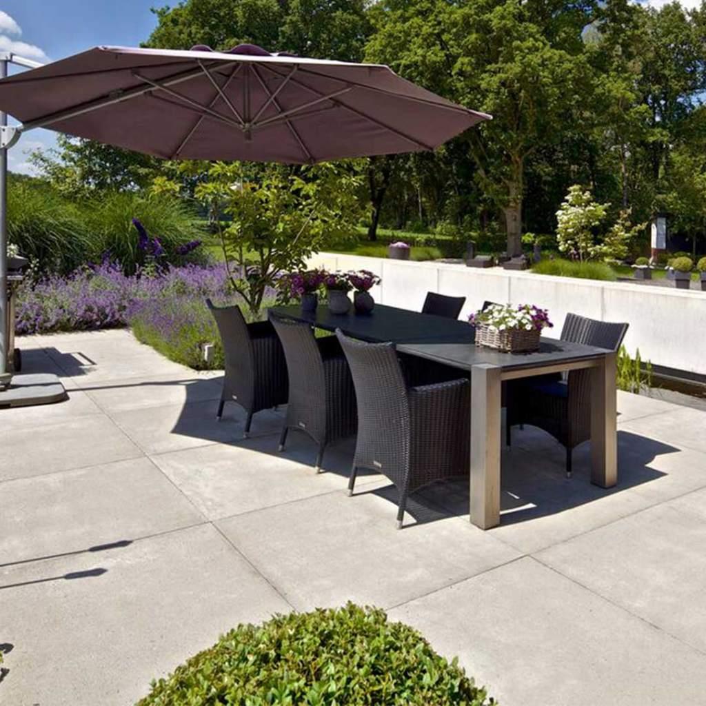 Schellevis beton tuintegel 100x100x5 cm  - (MP SCHEL2), Ophalen, Nieuw, 10 m² of meer, Beton