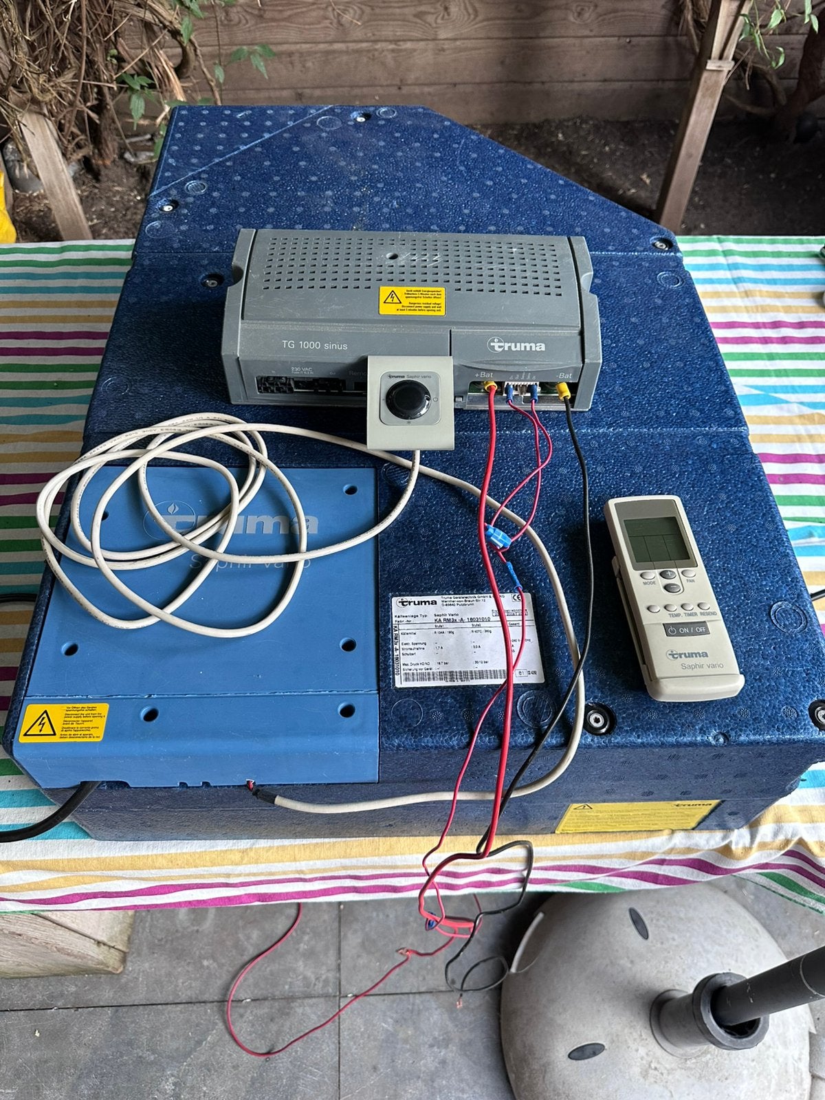 Truma Saphir Vario airconditioner voor caravan/camper, Ophalen, Zo goed als nieuw
