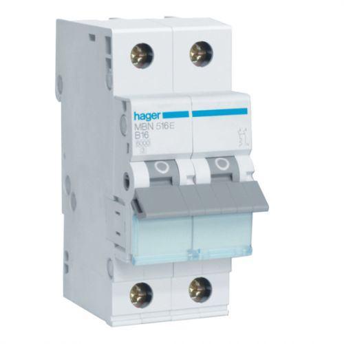 HAGER installatie automaat - type: mbn516, Doe-het-zelf en Verbouw, Elektra en Kabels, Ophalen of Verzenden, Nieuw, Overige typen