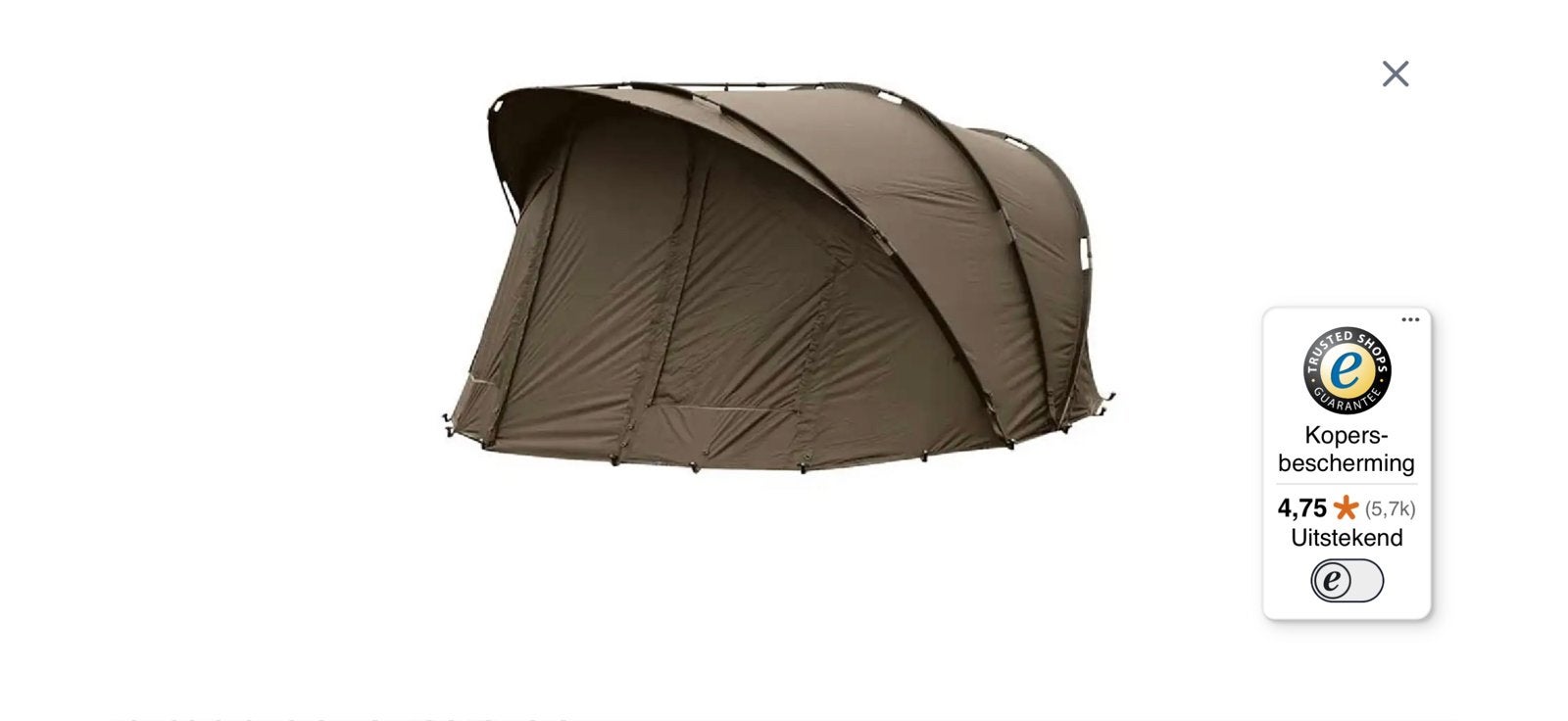 Fox voyager 2 man bivvy, Ophalen, Gebruikt, Overige typen