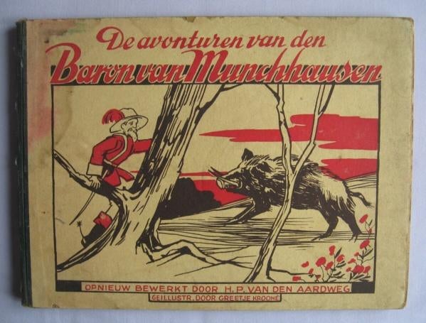 De avonturen van den Baron van Munchhausen - HP v.d. Aardweg, Ophalen of Verzenden, H.P. van de Aardweg