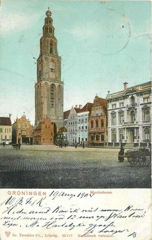 300-087-011 Groningen Martinitoren, Verzenden, Voor 1920, Groningen