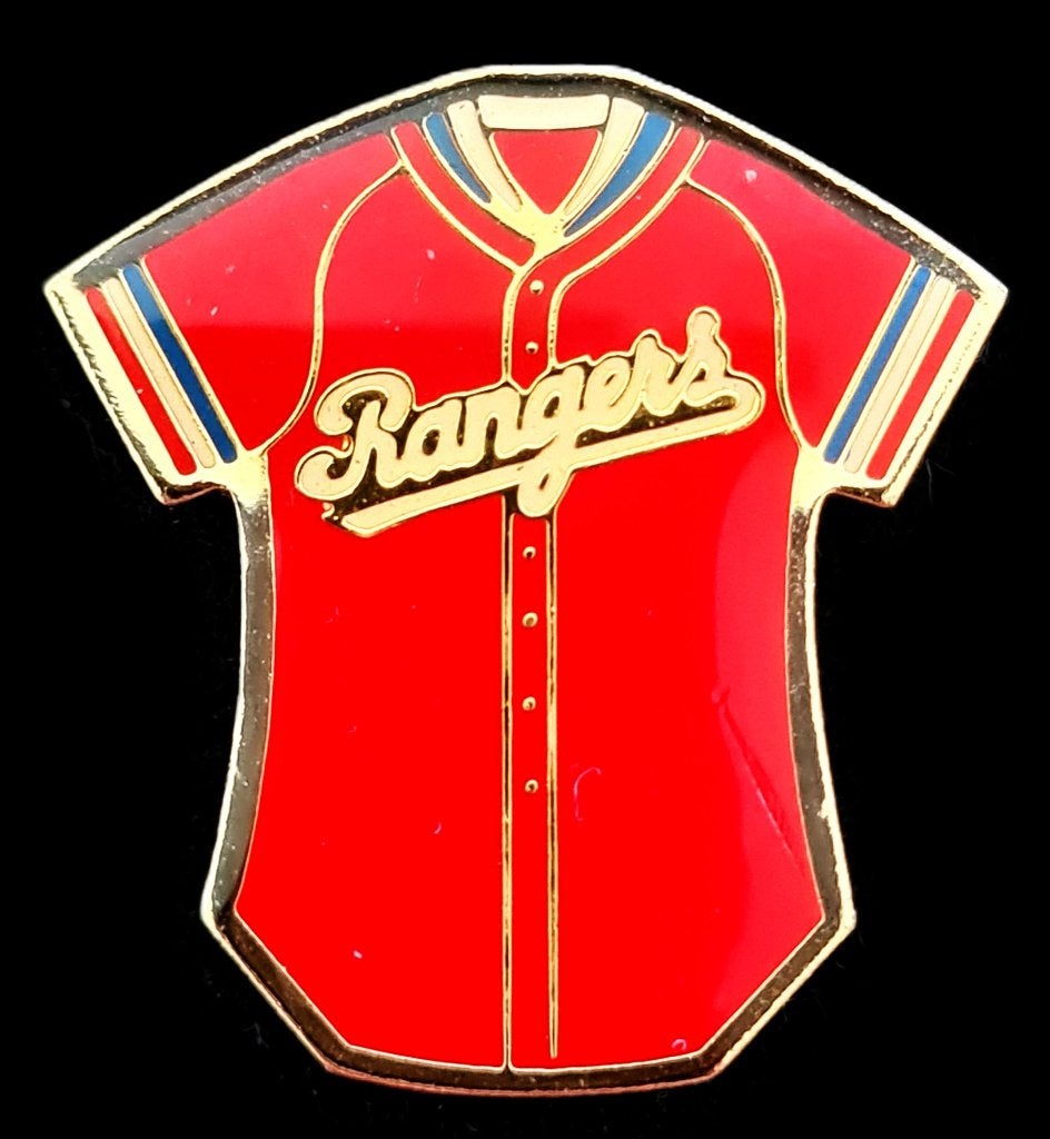 Rangers Texas baseball shirt pin, Verzenden, Nieuw, Transport, Button