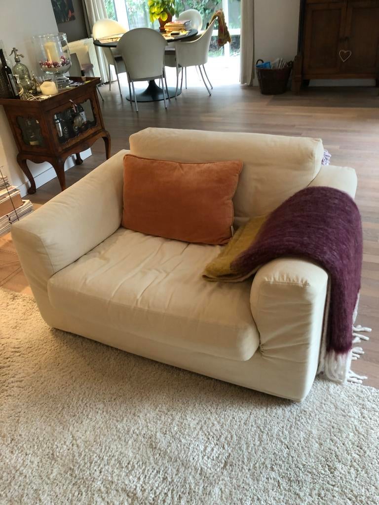 Gelderland Illusion 905 Loveseat, Modern design, Gebruikt, Ophalen of Verzenden, Stof