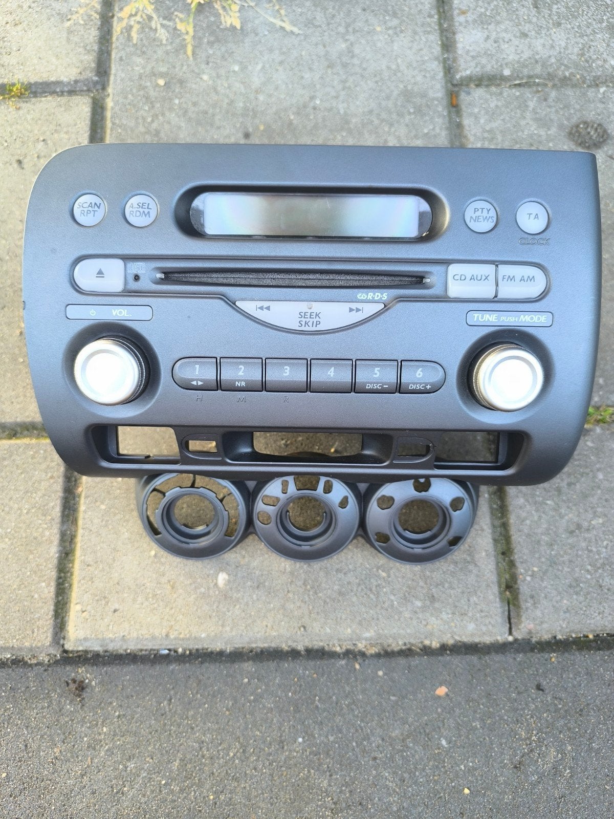 Honda Jazz Radio CD Speler - Origineel Onderdeel, Auto diversen, Autoradio's, Ophalen of Verzenden, Gebruikt