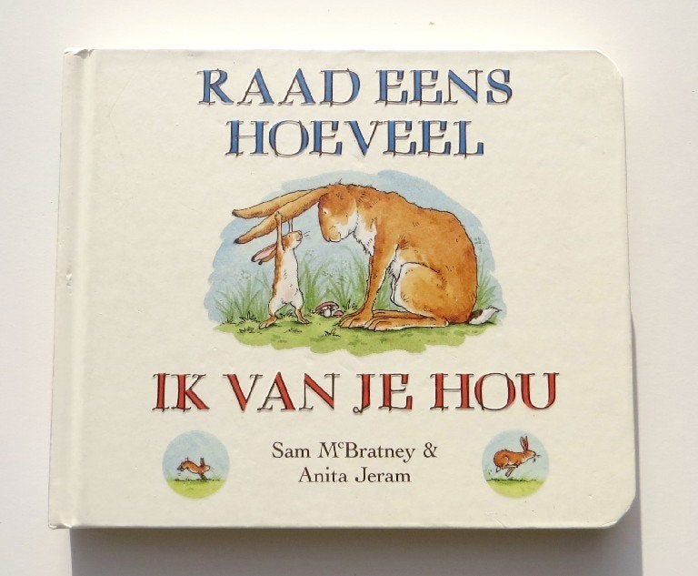 Kartoneditie Lemniscaat 2702: Raad eens hoeveel ik... 1-8 jr, Ophalen of Verzenden, Zo goed als nieuw, Sam Mcbratney & Anita Jeram