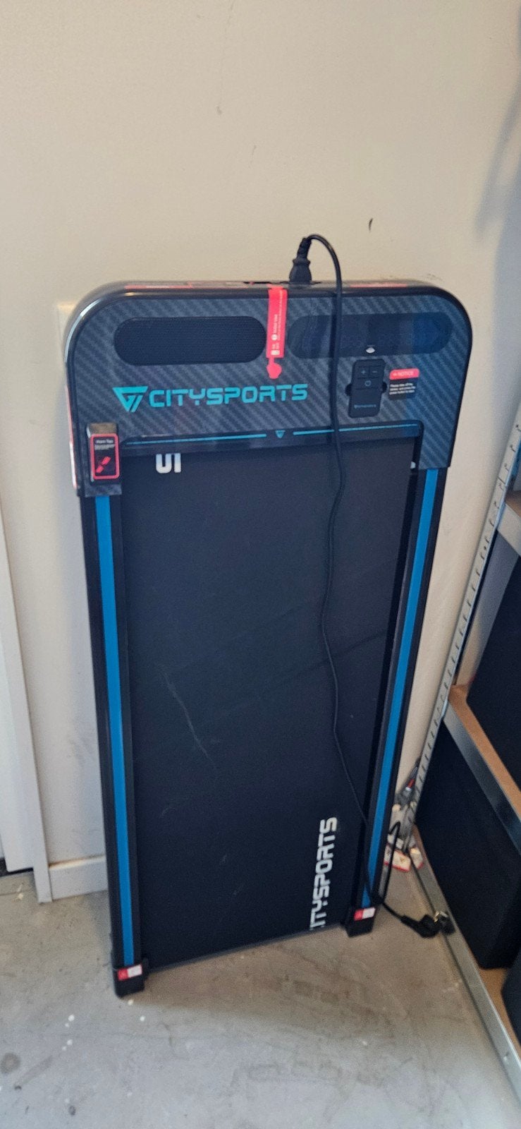 Citysports Loopband - Compact en Opvouwbaar, Ophalen, Gebruikt, Metaal, Loopband