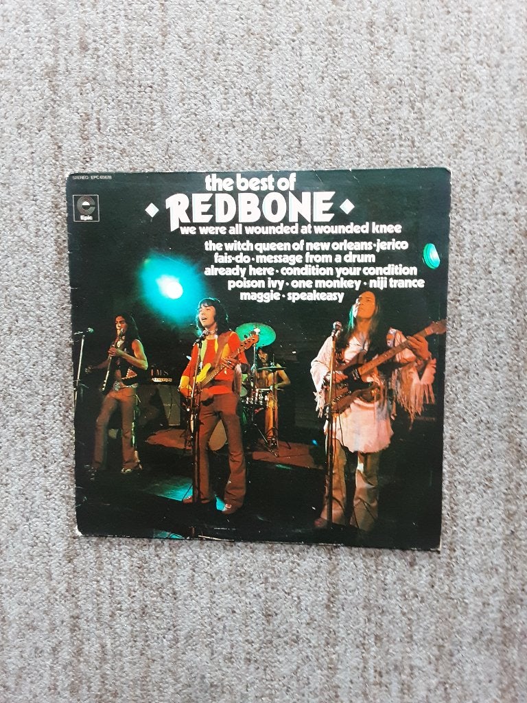 vinyl lp Redbone the best of, Cd's en Dvd's, LP, Gebruikt, Ophalen of Verzenden, Complilatie