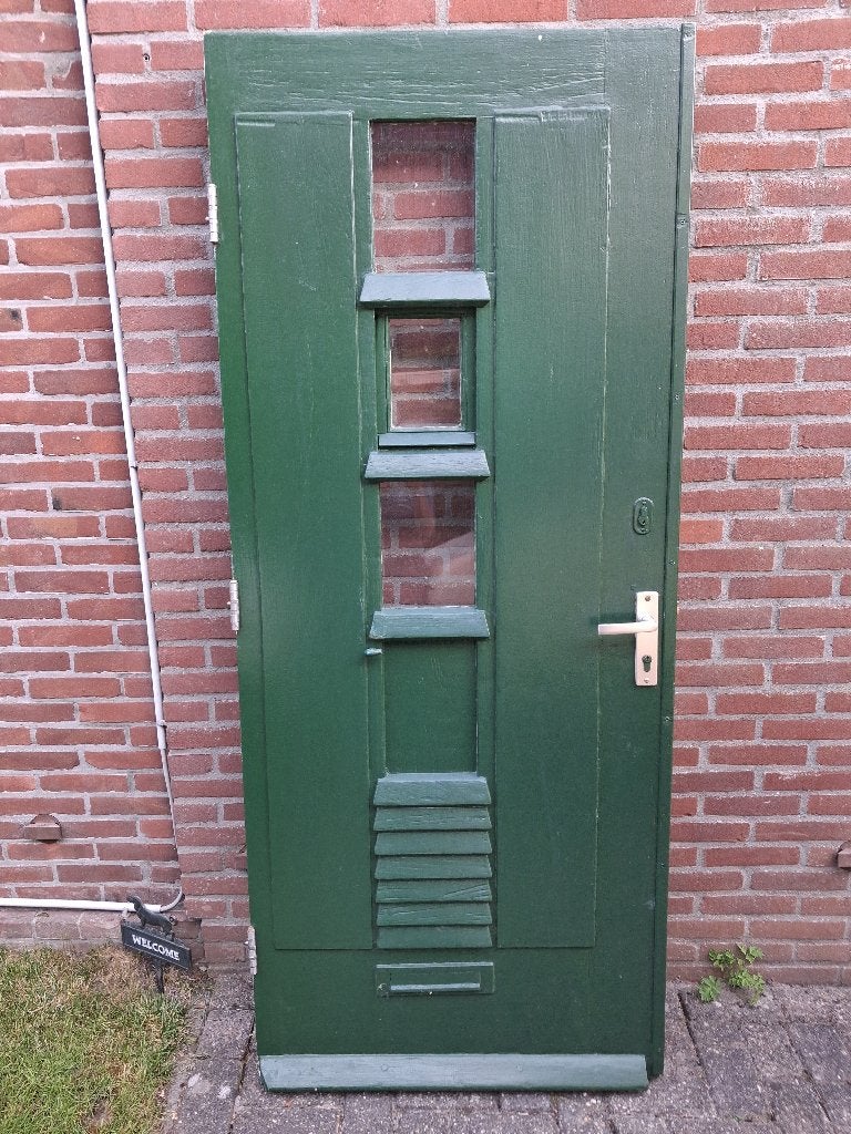 Jaren 20 / 30 voordeur, Ophalen, Gebruikt, 80 tot 100 cm, Minder dan 200 cm