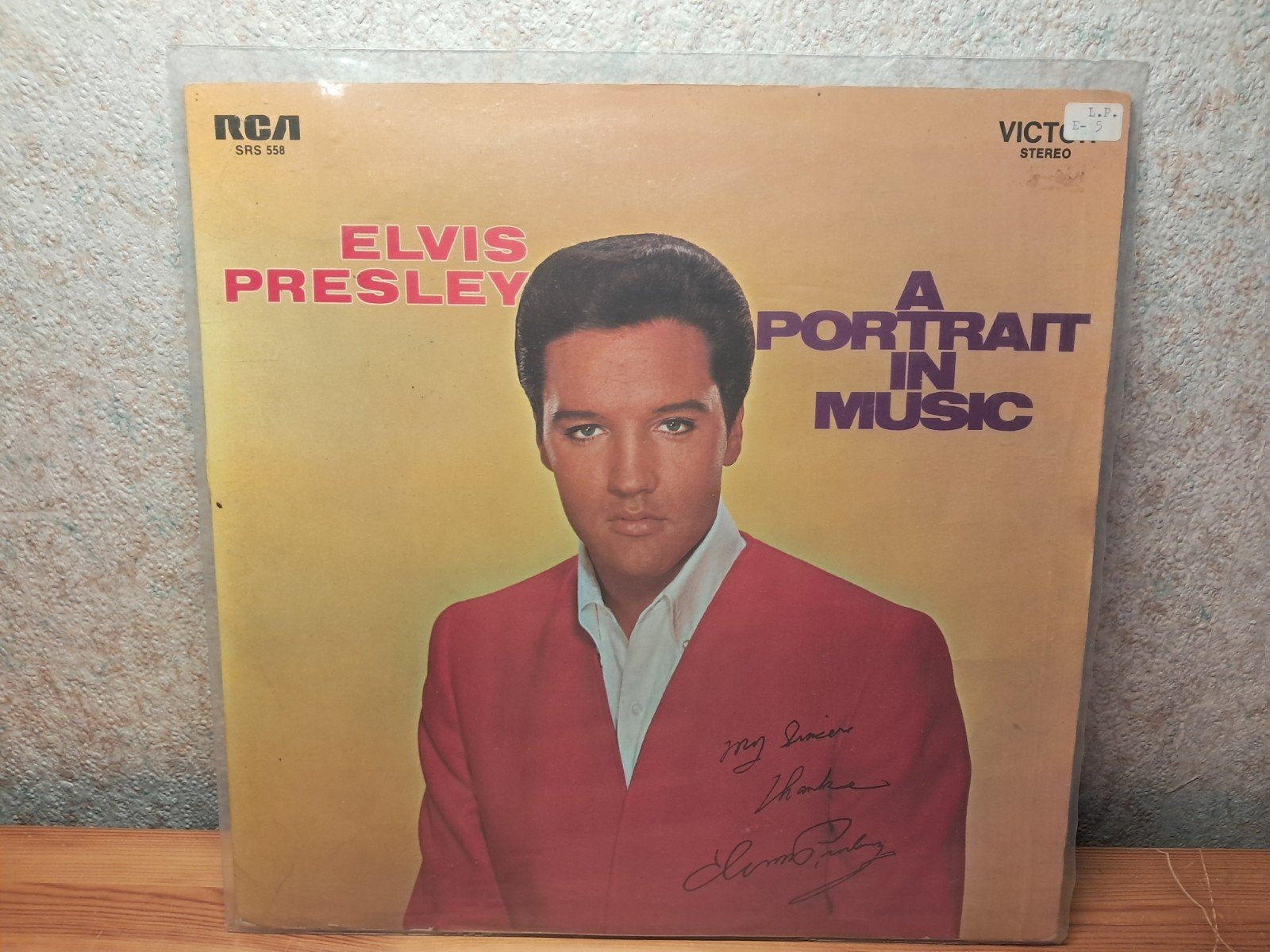 Elvis Presley - A Portrait in Music LP (RCA SRS 558), LP, Gebruikt, Pop, Ophalen of Verzenden