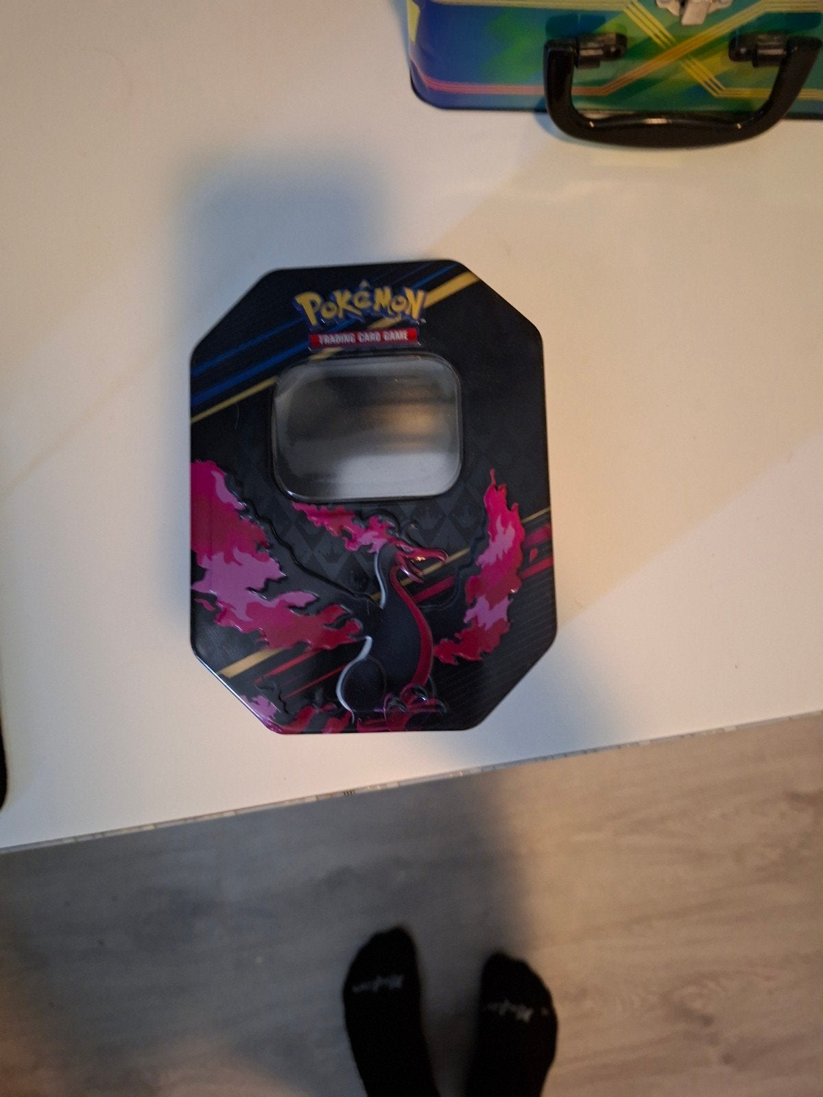 Pokémon Trading Card Game Tin Box - Moltres, Ophalen, Gebruikt, Overige typen