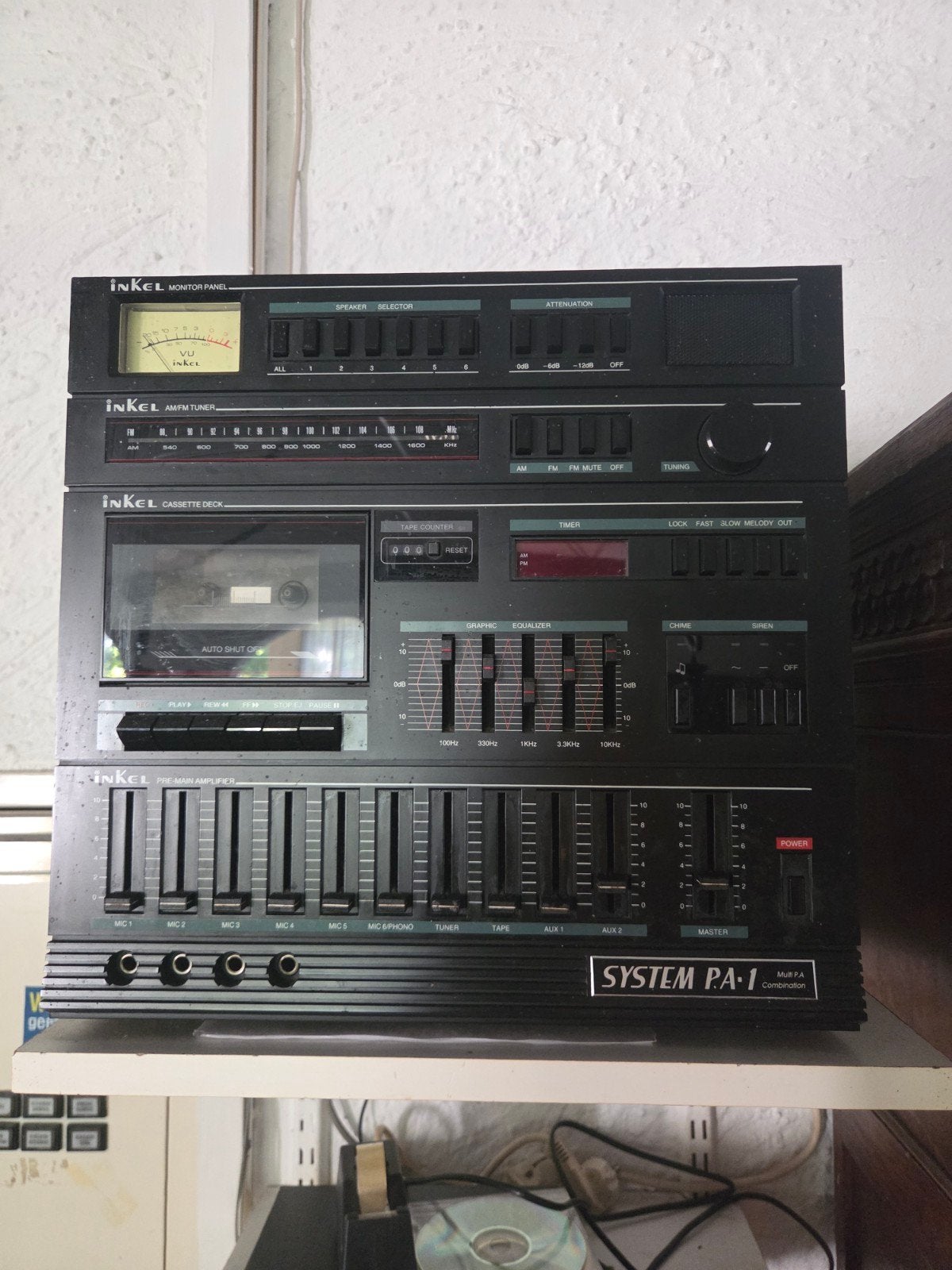 Inkel System PA-1 Multi PA System - versterker 120w, Ophalen, Gebruikt, Tuner of Radio, Overige merken