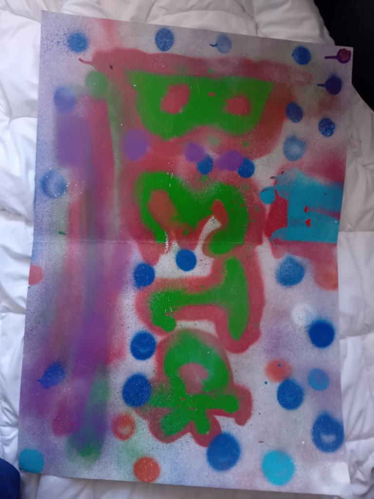 Graffiti werk, Ophalen of Verzenden