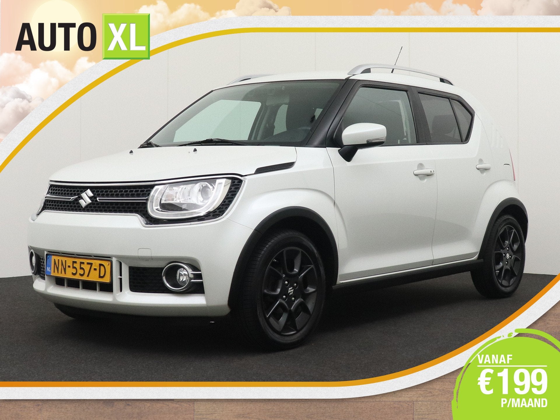 Suzuki Ignis 1.2 90 PK Stijl Smart Hybrid Camera Climate Sto, Auto's, Voorwielaandrijving, Dealer onderhouden, Stof, Gebruikt