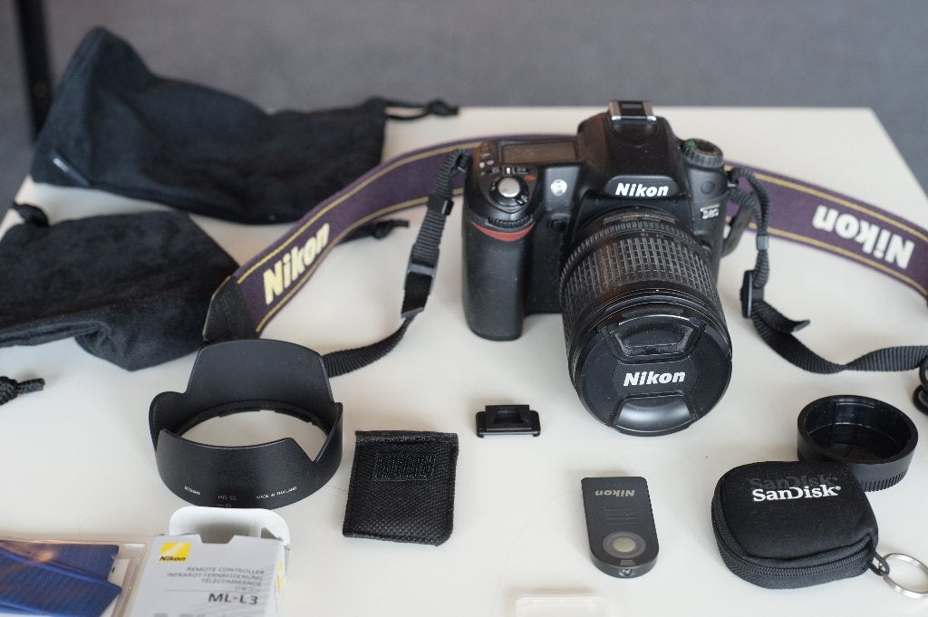 Nikon D80 kit (met AF-S zoomlens) DX formaat, Gebruikt, Spiegelreflex, Verzenden, Nikon