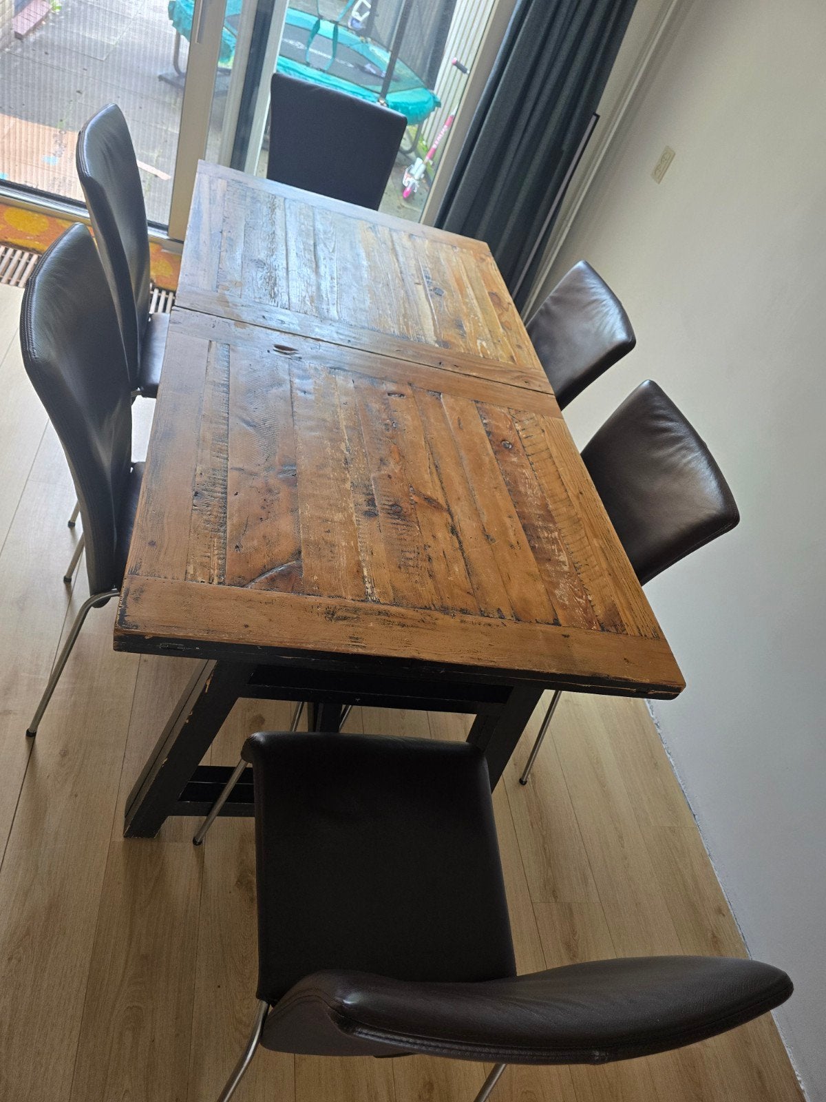 Riviera Maison eettafel uitschuifbaar Cala Bassa XXL, Huis en Inrichting, Tafels | Eettafels, Ophalen, Gebruikt, Landelijk, Rustiek