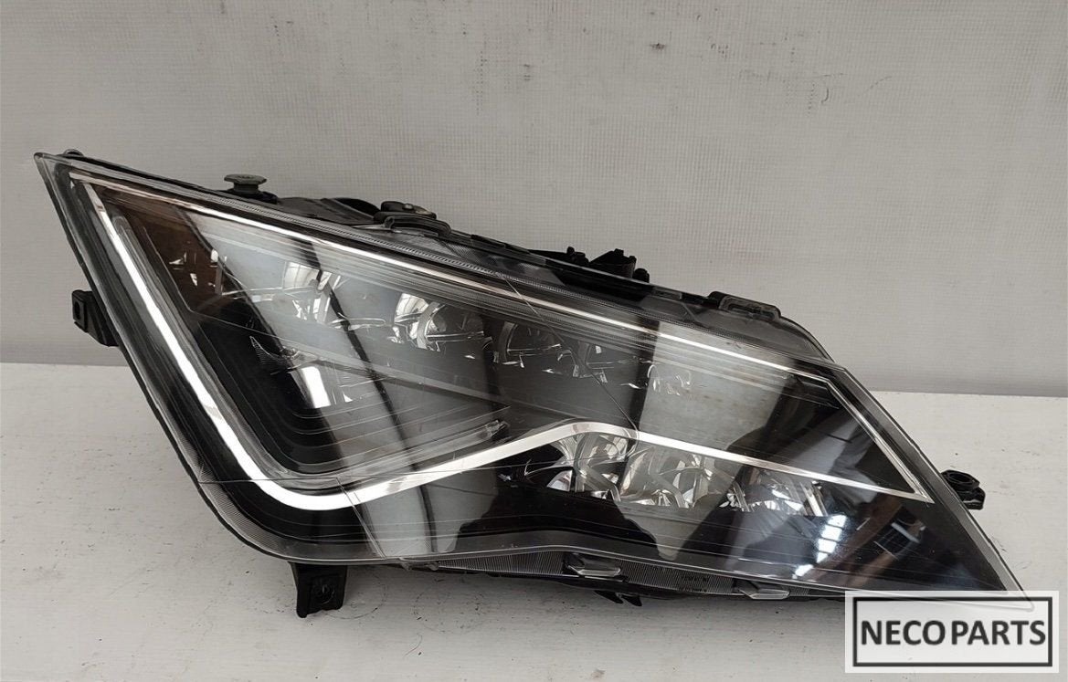 SEAT LEON 5F FACELIFT VOL LED KOPLAMP 5F1941008K ORIGINEEL, Gebruikt, -, -, Ophalen of Verzenden