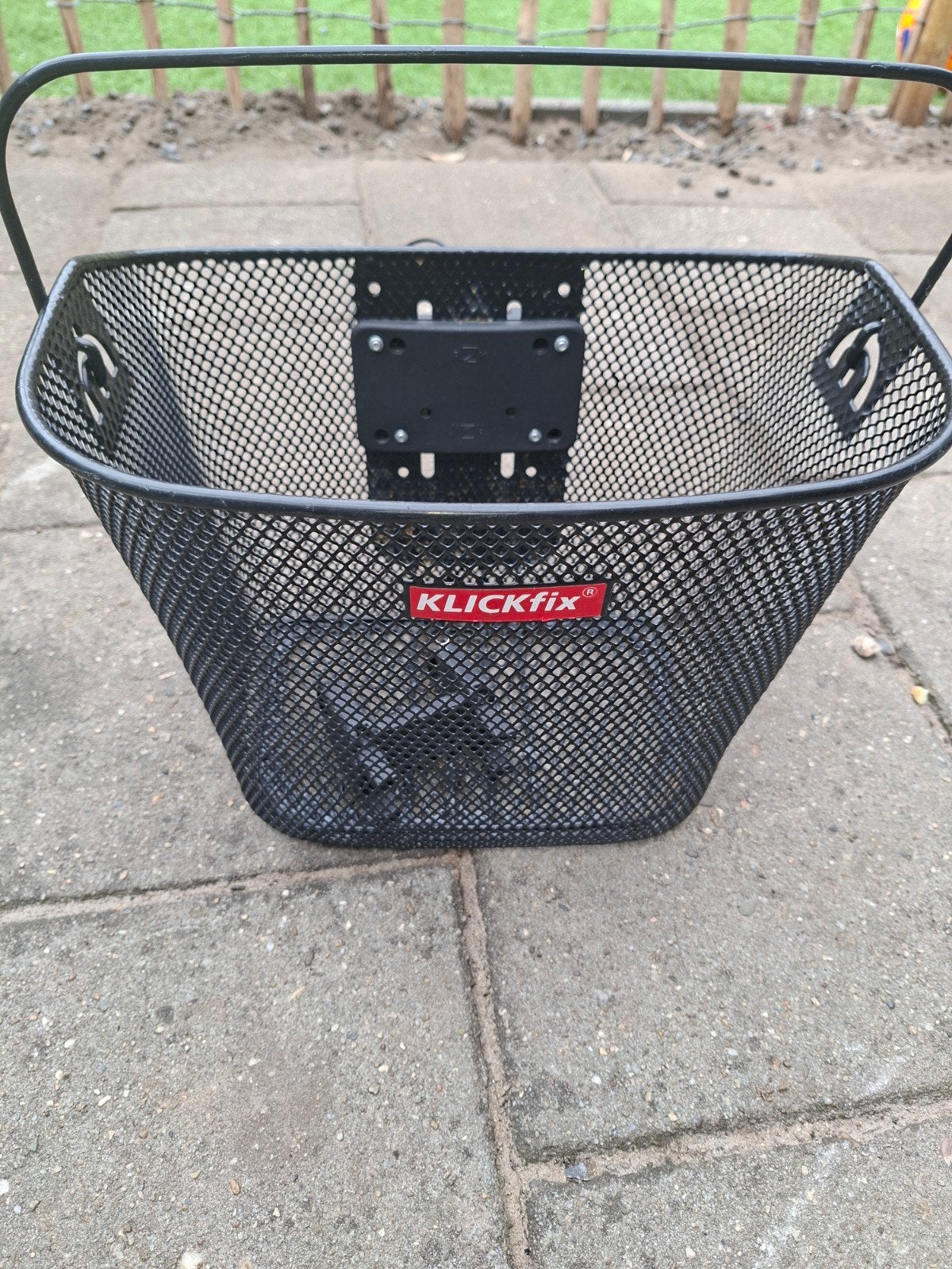 Klickfix Fietsmand met Stuurbevestiging, Ophalen of Verzenden, Gebruikt, Fietsmand