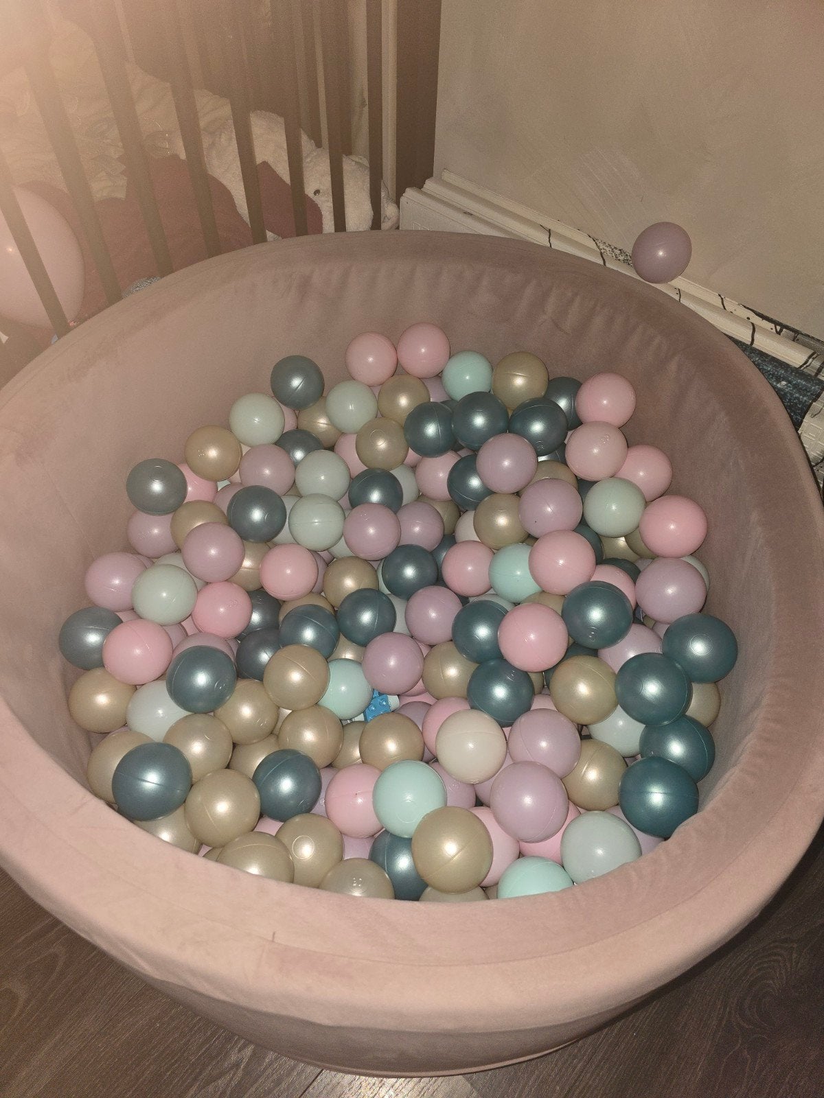 Roze ballenbak met ballen voor kinderen, Ophalen, Jongen of Meisje