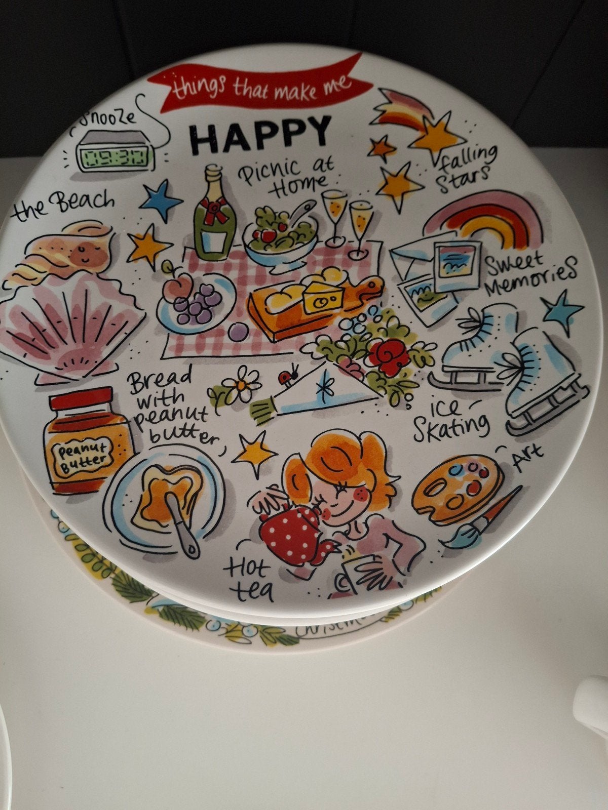 Nieuw Blond Amsterdam bord 22 cm - Things that make me happy, Huis en Inrichting, Keuken | Servies, Ophalen, Nieuw, Bord(en), Overige stijlen