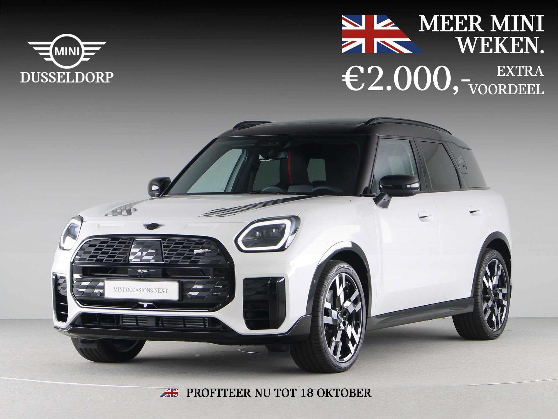 MINI Countryman S ALL4 John Cooper Works Pakket XL, Automaat, 1998 cc, 15 km/l, Wit