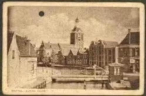 Meppel Kleine Oever 1923., Ophalen of Verzenden, Voor 1920, Gelopen, Drenthe