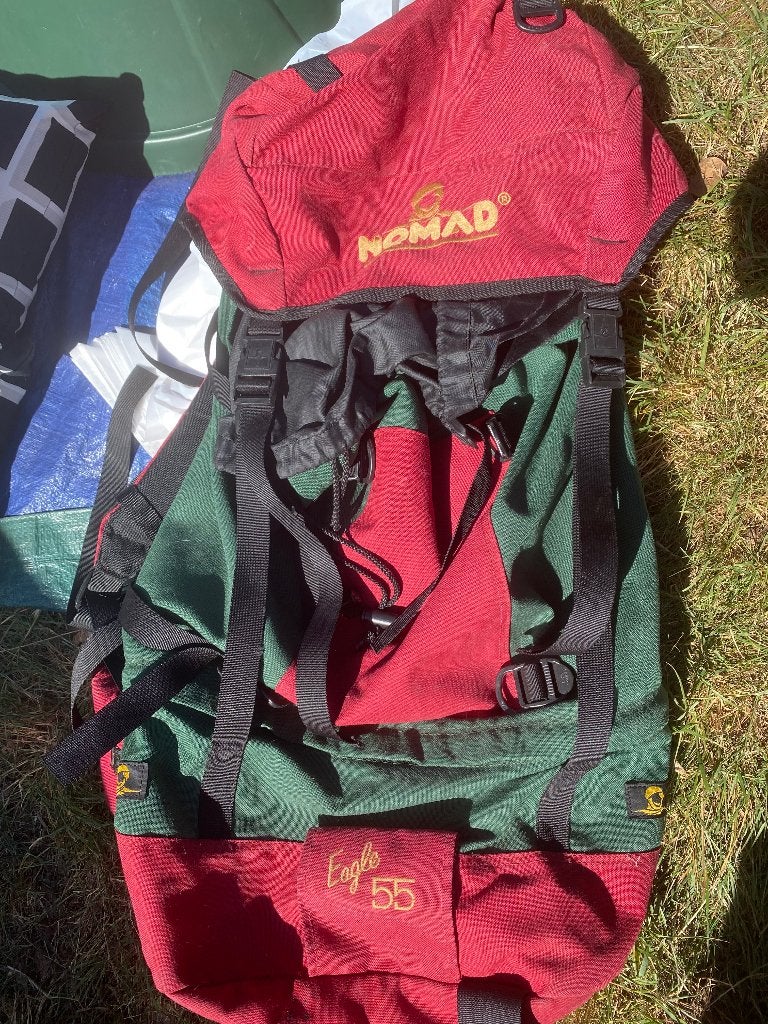 Backpack, Ophalen, Gebruikt