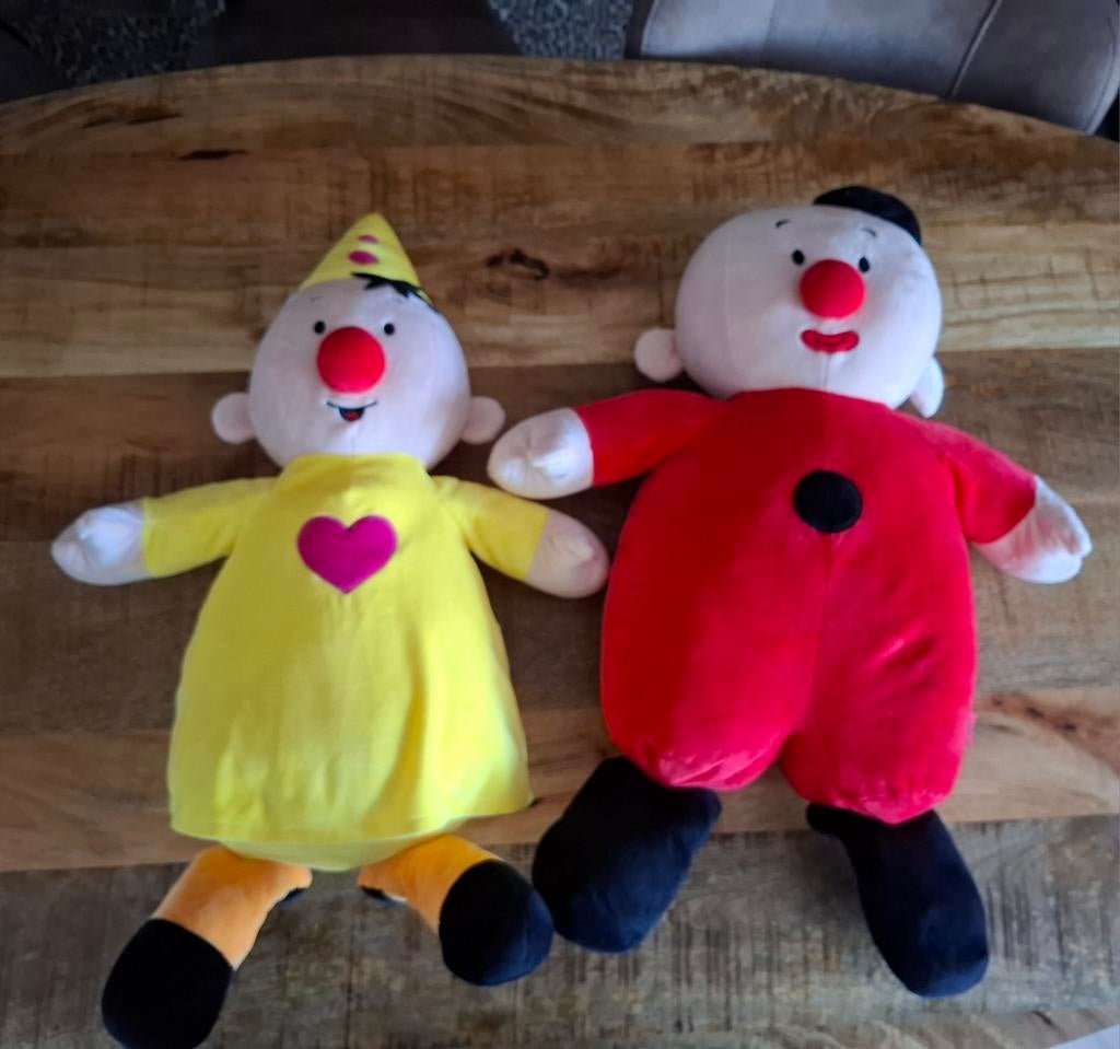 Bumba en Bumbalu knuffels - Set van 2, Ophalen of Verzenden, Gebruikt, Overige typen