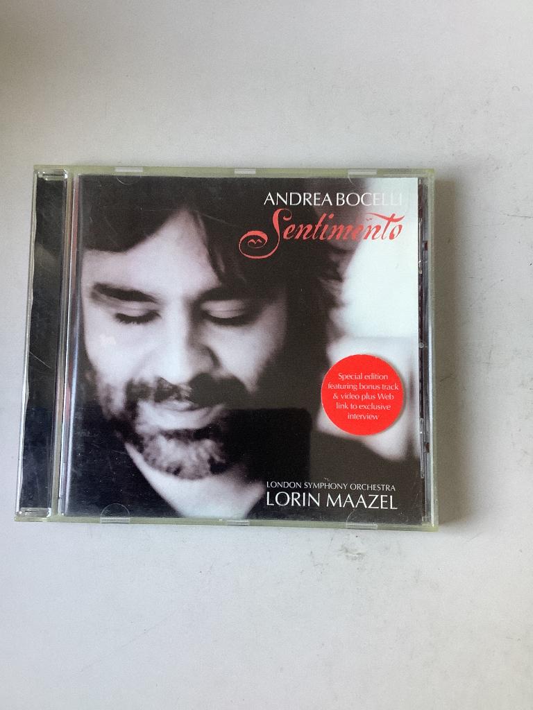 Andrea Bocelli,Sentiments., Ophalen of Verzenden, Zo goed als nieuw