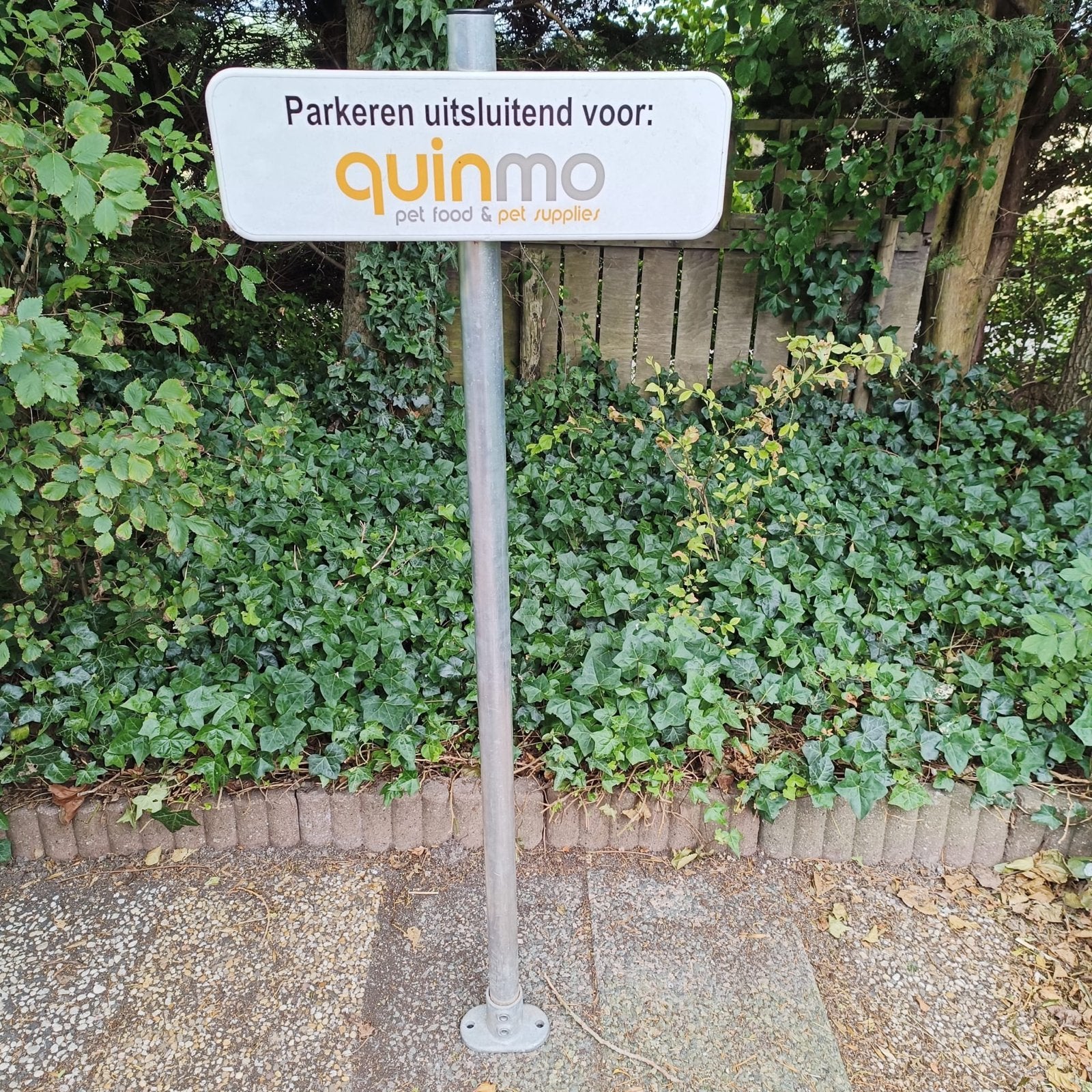 Parkeerbord met paal - Quinmo, Ophalen of Verzenden