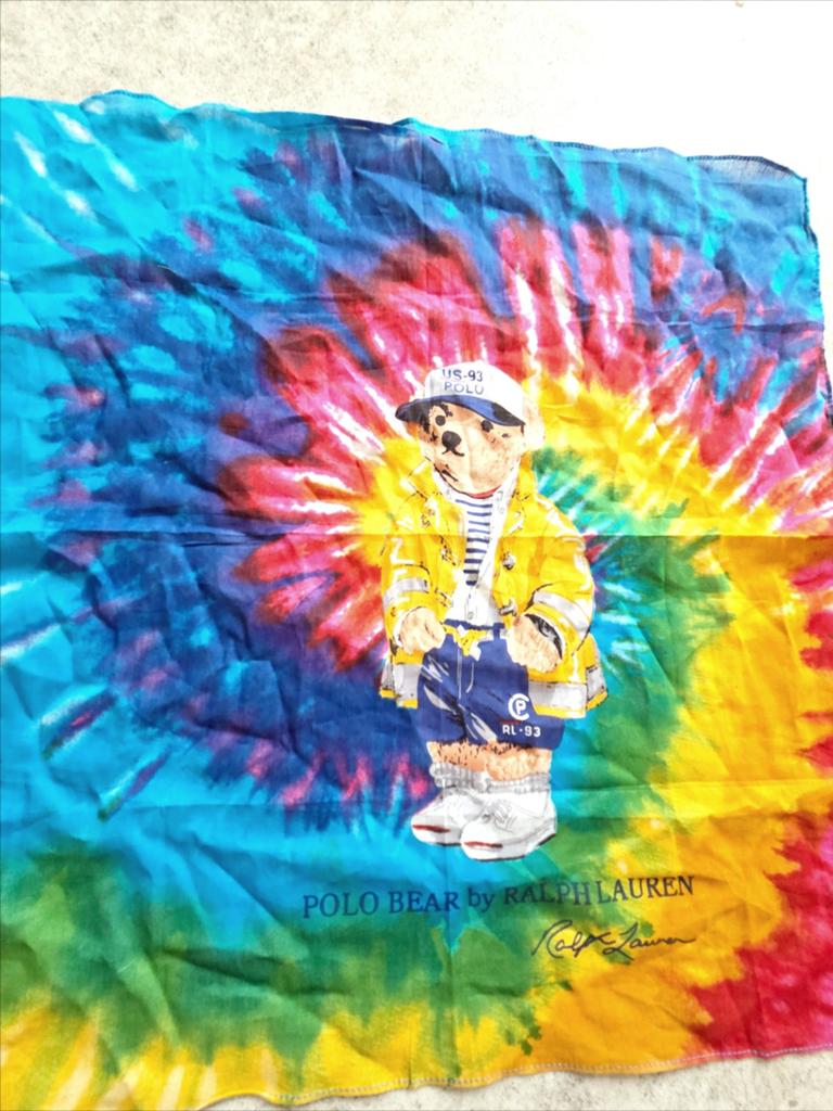 Polo Bear Ralph Lauren Tie-Dye Bandana, Ralph Lauren, Ophalen of Verzenden, Zo goed als nieuw