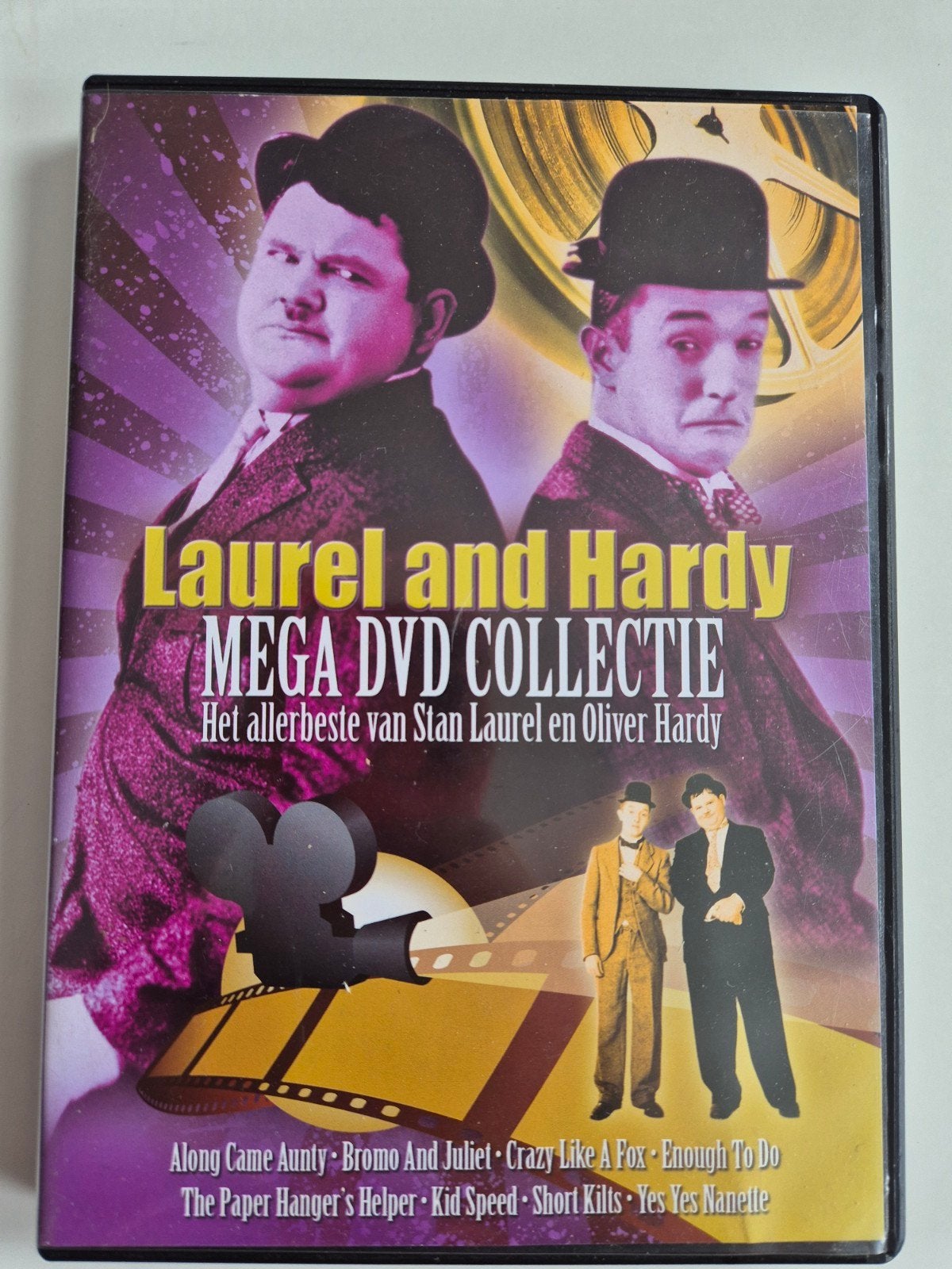 Laurel and Hardy Mega DVD Collectie - Het allerbeste, Cd's en Dvd's, Dvd's | Komedie, Alle leeftijden, Ophalen of Verzenden, Zo goed als nieuw