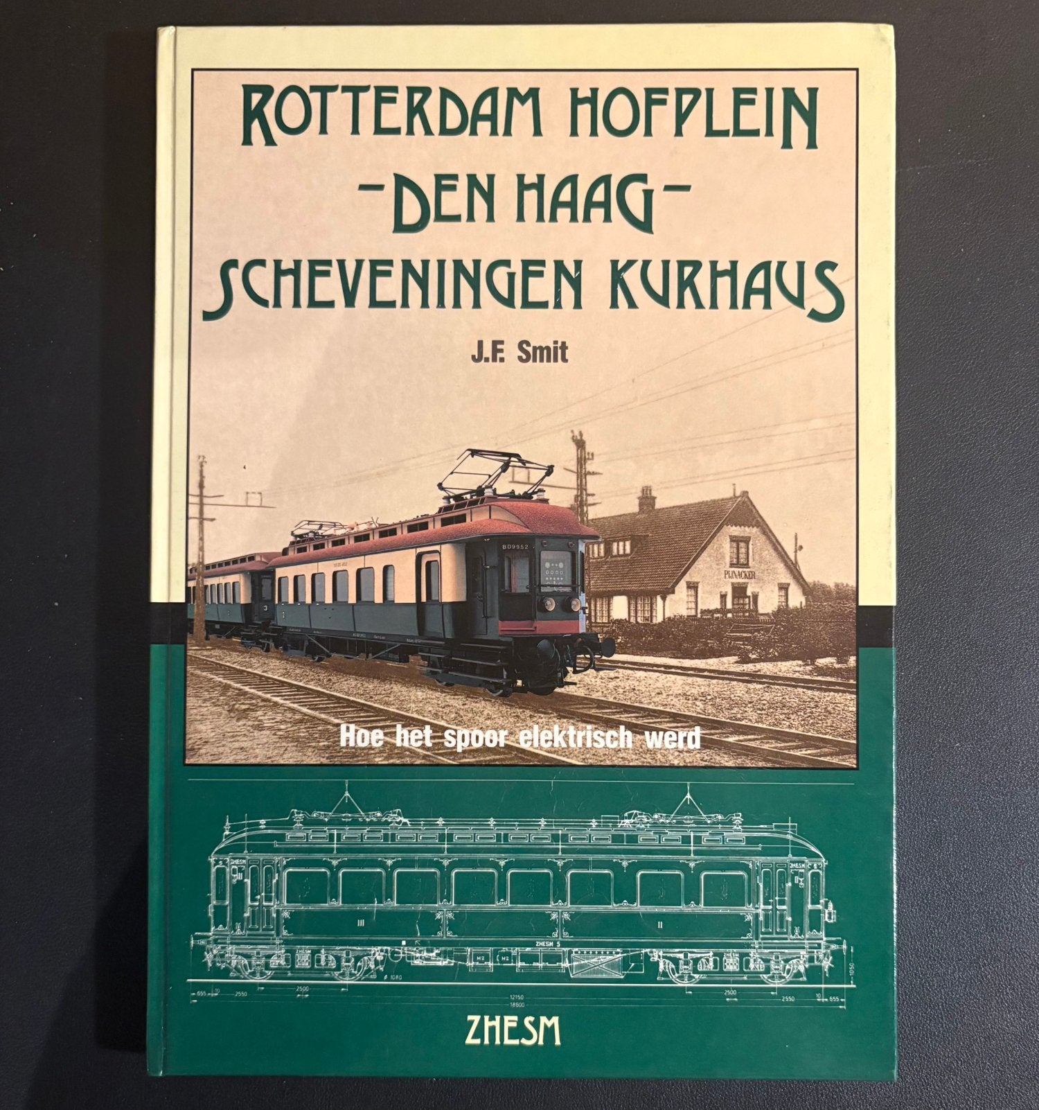 Rotterdam Hofplein- Den Haag - Scheveningen Kurhaus (1989), Verzamelen, Spoorwegen en Tramwegen, Ophalen of Verzenden, Zo goed als nieuw