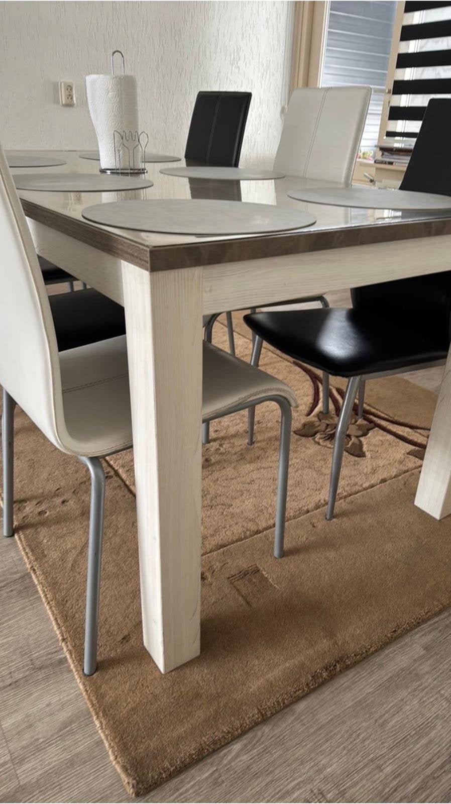 Eettafel, Ophalen, Gebruikt, 50 tot 100 cm, Vijf personen of meer
