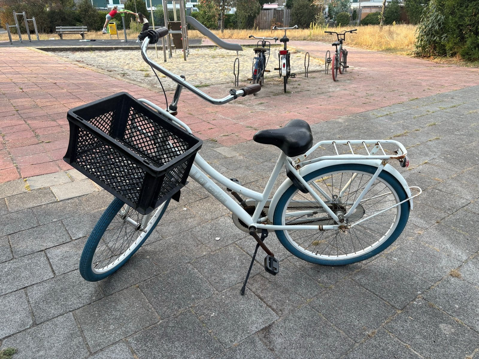 Cortina 24 inch damesfiets met versnellingen en mandje, Fietsen en Brommers, Fietsen | Dames | Damesfietsen, Overige merken, Gebruikt