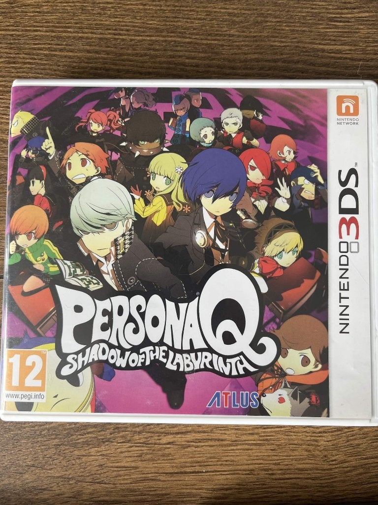 Persona Q: Shadow of the Labyrinth. CIB, Gebruikt, 1 speler, Ophalen of Verzenden, Role Playing Game (Rpg)