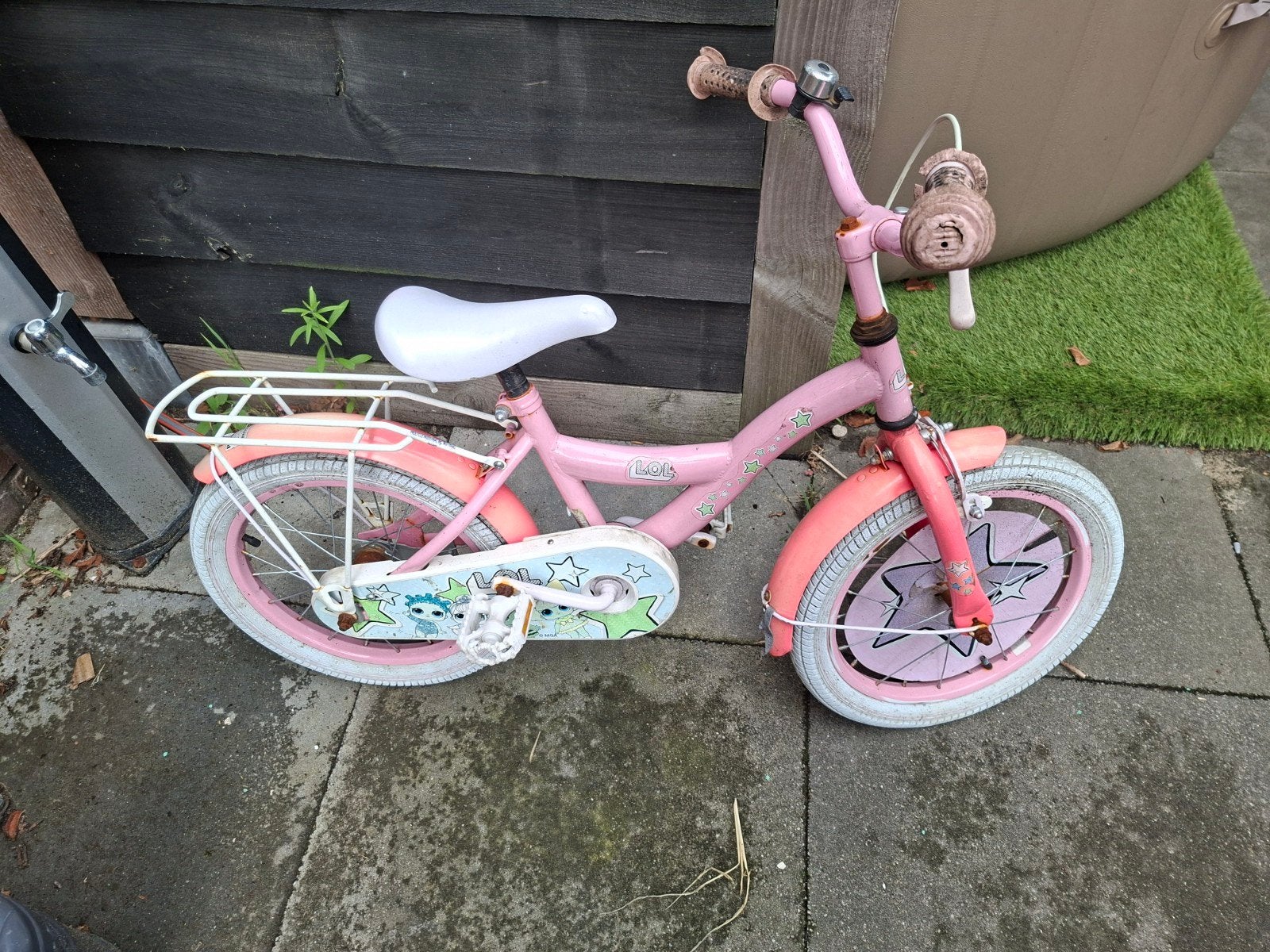 Roze kinderfiets 16 inch - LOL Surprise, Ophalen, Terugtraprem, Procycle Industrial, 16 tot 20 inch