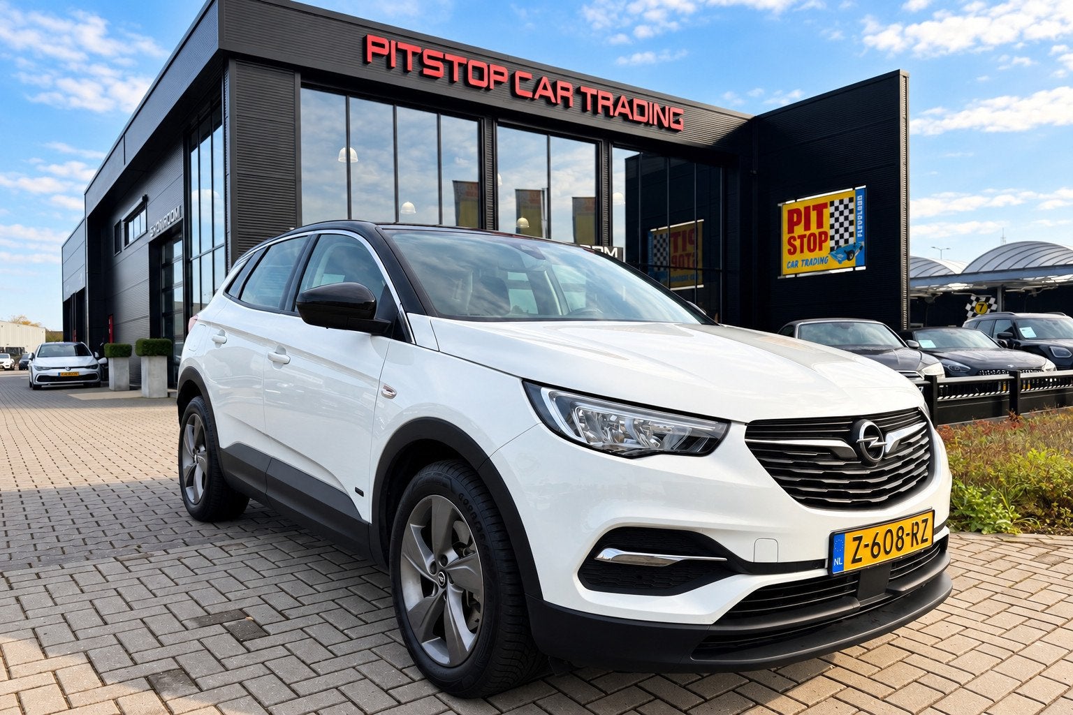 Opel GRANDLAND X 1.6 Turbo Hybrid Business Edition, CarPlay,, Auto's, Dealer onderhouden, Euro 6, 4 cilinders, 181 pk