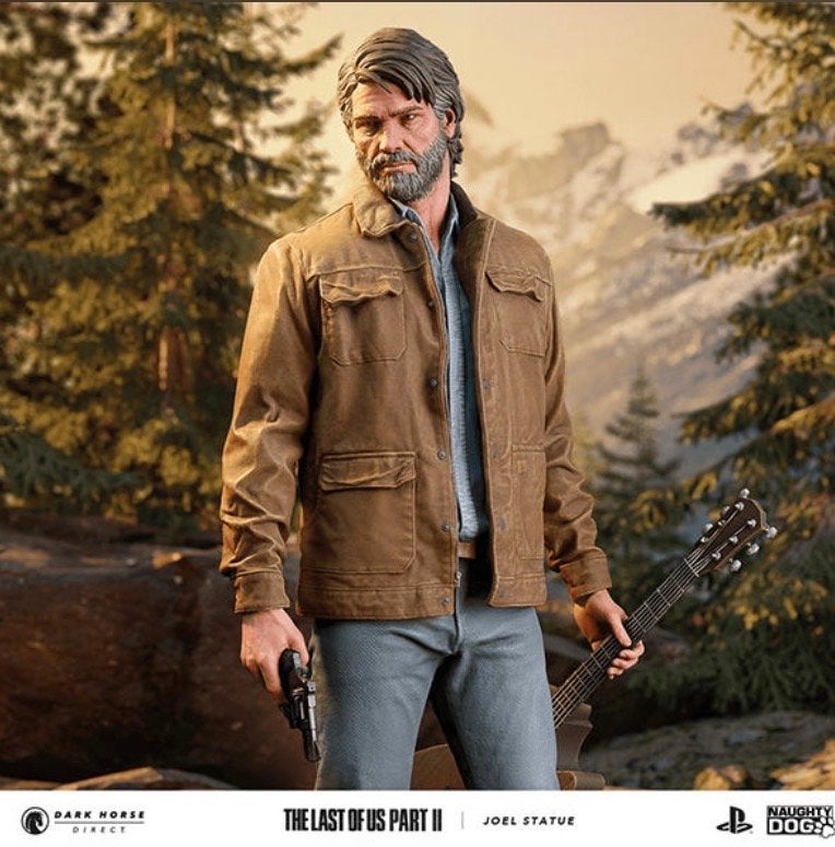 The Last of Us Part II Joel statue 36cm - Dark Horse Direct, Ophalen of Verzenden, Nieuw