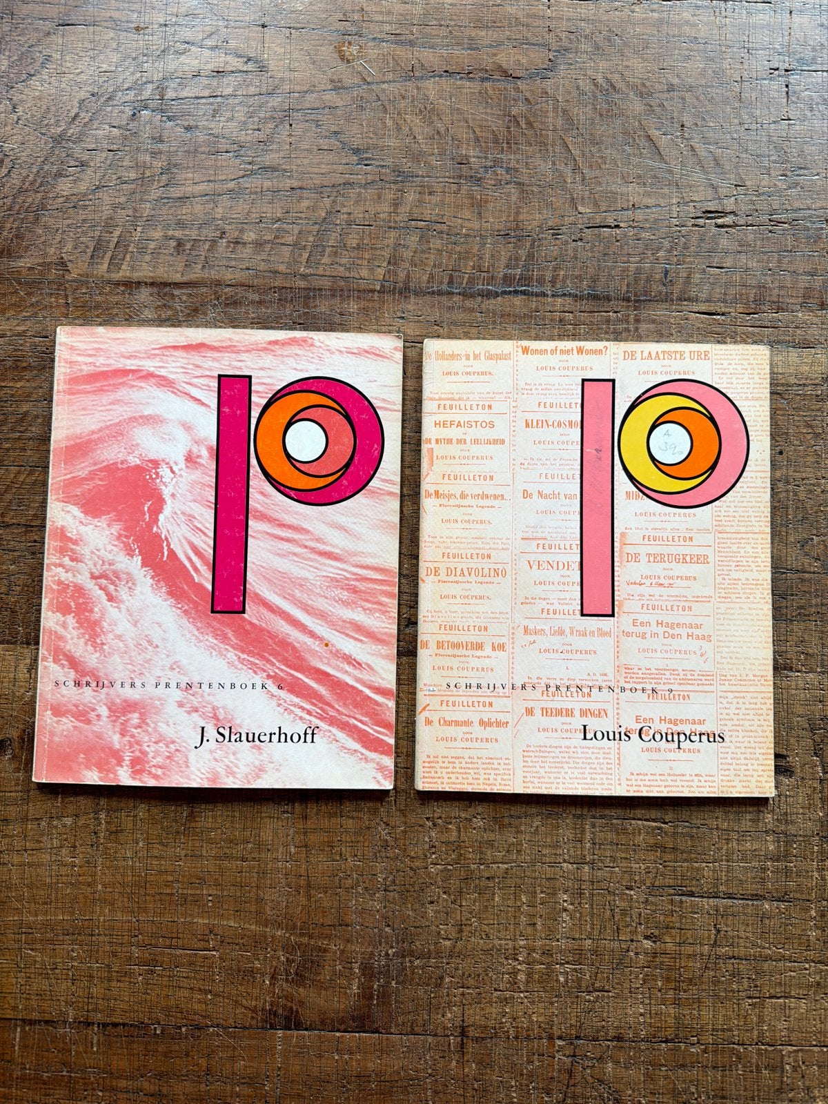 Schrijvers Prentenboek: J. Slauerhoff & Louis Couperus, Ophalen of Verzenden, Gelezen, Nederland