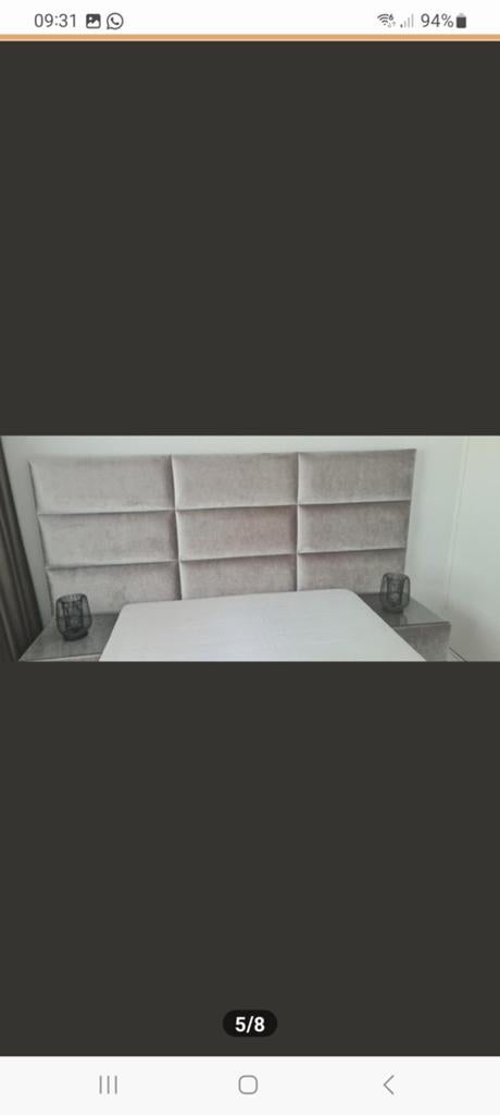 Nog zeer nette boxspring met opbergruimte, Bruin, Tweepersoons, Ophalen of Verzenden, Zo goed als nieuw