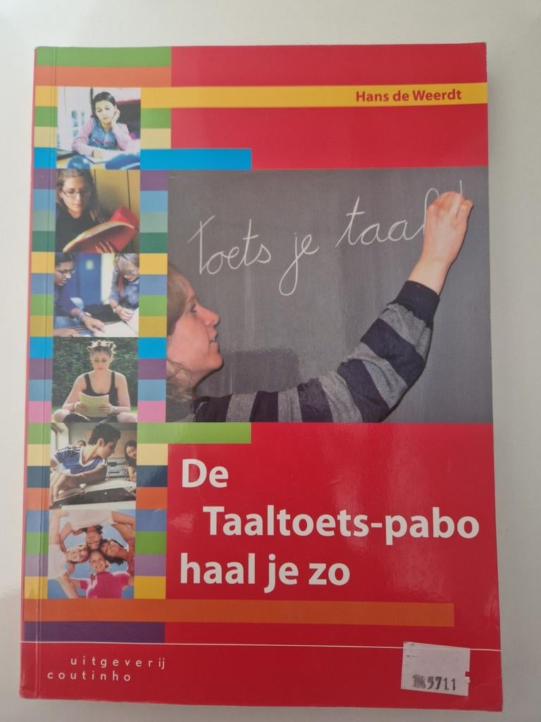 De Taaltoets-pabo haal je zo - Hans de Weerdt, Boeken, Studieboeken en Cursussen, Gelezen, HBO, Ophalen of Verzenden, Alpha